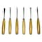 Excel Blades Beginners 6 Piece Woodcarving Set with Elongated Wood Handles, 12pk 56011 - alternate 1